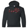 18500B Youth Heavy Blend Hooded Sweatshirt Thumbnail